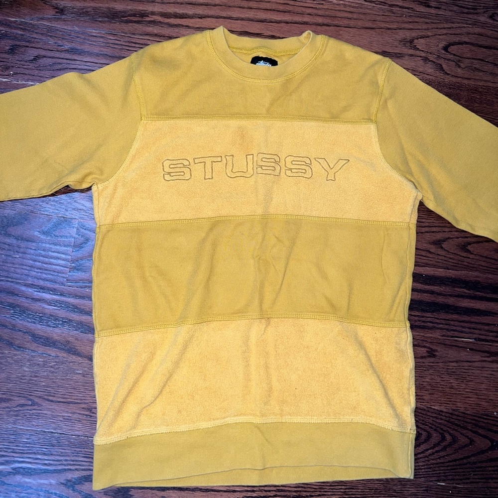 Stüssy Mustard Long Sleeve